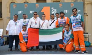 Emirati Marshals in Azerbaijan F1 & Confederations Cup