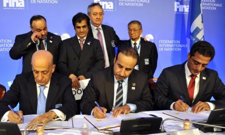 President of Qatar Swimming Association Elected in the Board of Directors of FINA