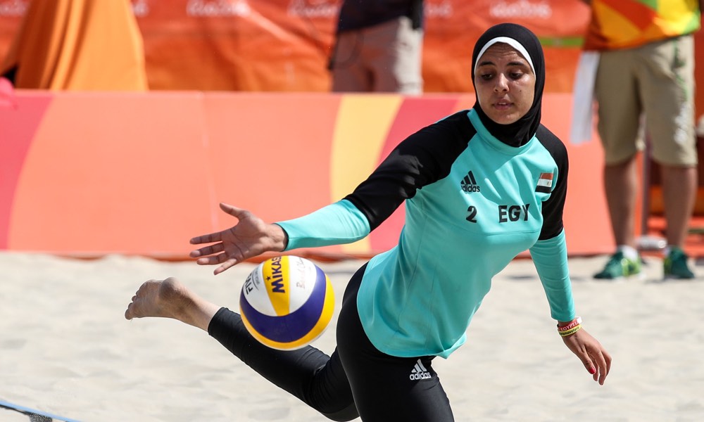 Some of The Female Athletes Who Compete in Hijab