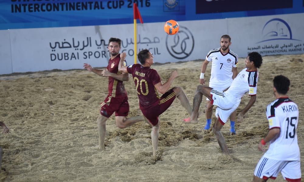 UAE Face Portugal In Their Opening Match Of The Beach Soccer Intercontinental Cup