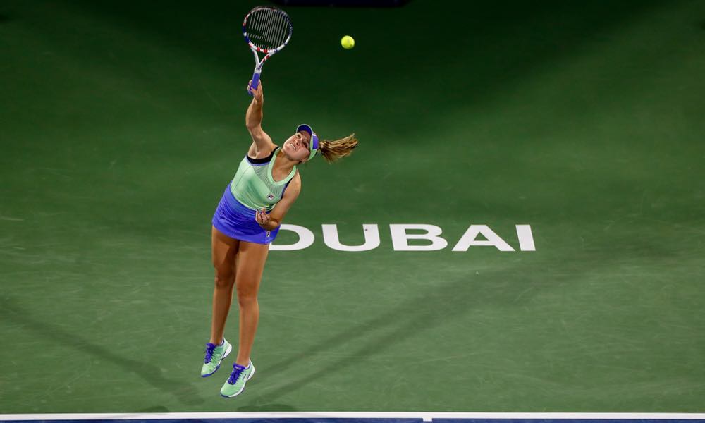 In pictures: Opening day of WTA women's Dubai Duty Free Tennis